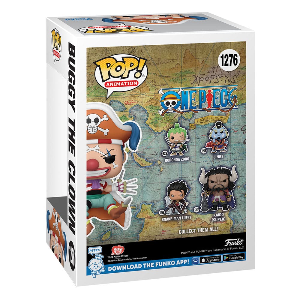 One Piece: Figur – Buggy the Clown – POP! Animation – 9 cm