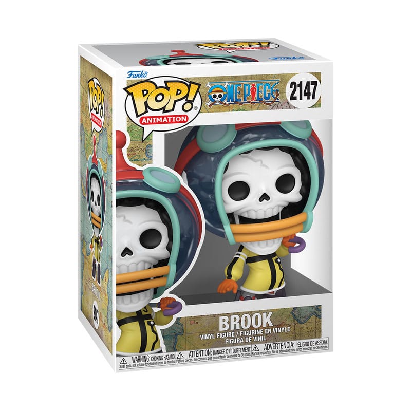 One Piece: POP! Animation – Vinyl Figur – Brook (Egghead) – 9 cm