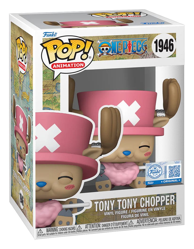 One Piece: Tony Chopper – with Cotton Candy – POP! Animation – 9 cm