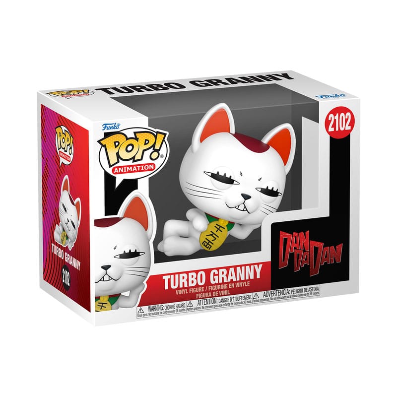 Dandadan: POP! Vinyl Animation – Turbo Granny Cat – 9 cm