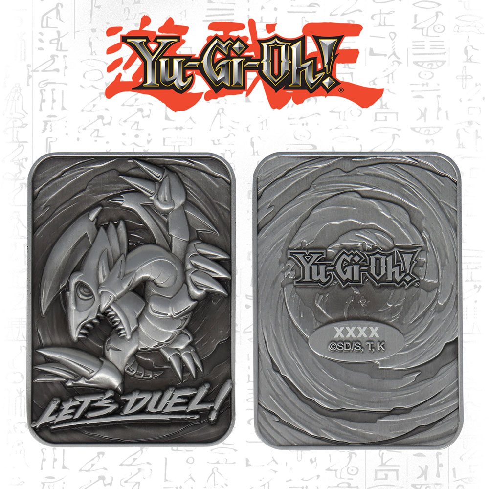 Yu-Gi-Oh!: Replik – Blue-Eyes Toon Dragon – Limited Edition – Metallkarte – 7,5 × 5 cm