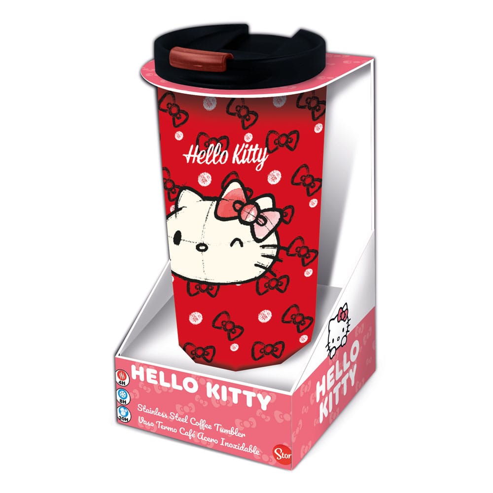 Hello Kitty: Reisebecher – Sanrio – Edelstahl – 355 ml