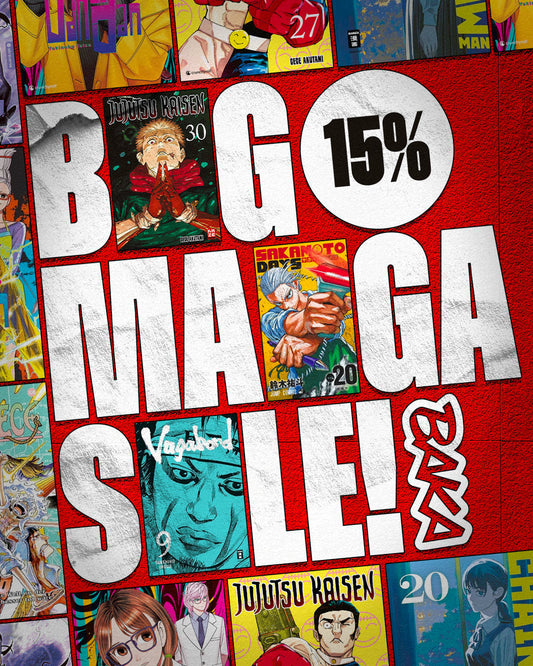 15% Rabatt auf alle Mangas!