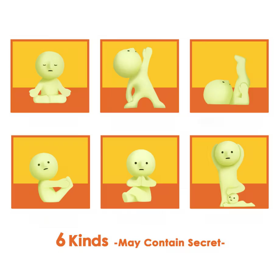 Smiski: Yoga Series - Mini Figuren - Blindbox
