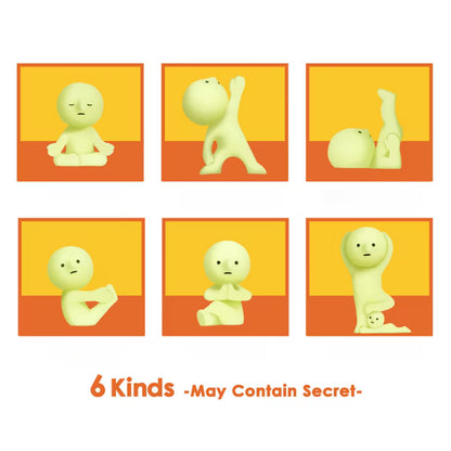Smiski: Yoga Series - Mini Figuren - Blindbox
