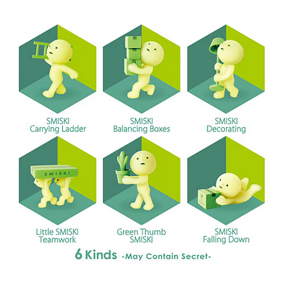 Smiski: Moving Series - Mini Figuren - Blindbox