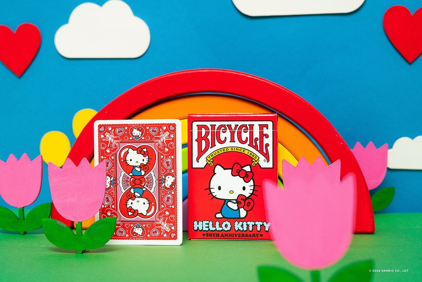 Bicycle: Hello Kitty - 50th Anniversary - Playing Cards