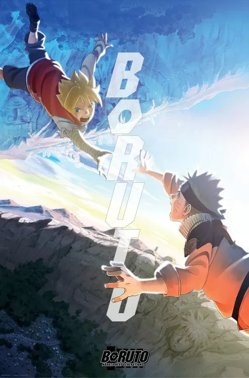 Boruto: Poster – Boruto & Naruto – 91,5 × 61 cm