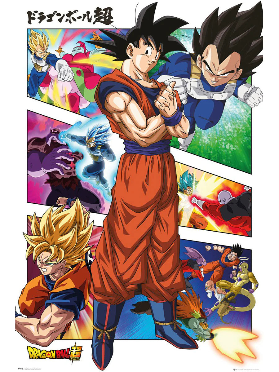 Dragon Ball Super: Poster – 91,5 × 61 cm
