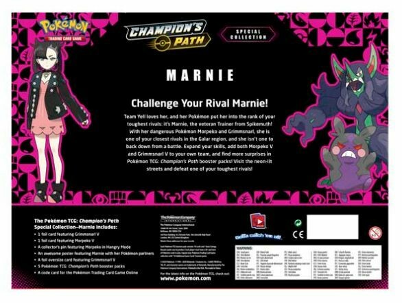 Pokémon: Champion's path special Collection - Marnie