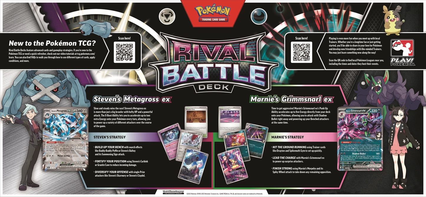Pokémon: Rival Battle Deck – Steven – EN