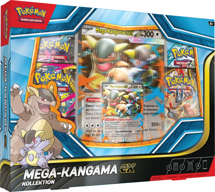 Pokémon: Mega-Kangama ex – Kollektion – DE