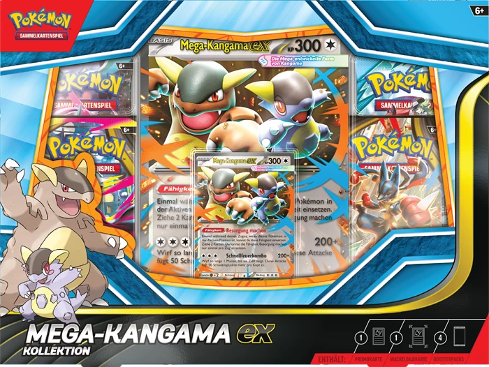 Pokémon: Mega-Kangama ex – Kollektion – DE