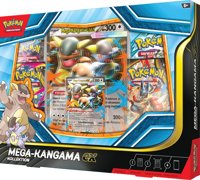 Pokémon: Mega-Kangama ex – Kollektion – DE