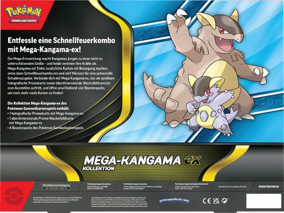 Pokémon: Mega-Kangama ex – Kollektion – DE