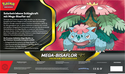 Pokémon: Mega Bisaflor ex – Premium Kollektion – DE