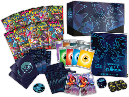 Pokémon: Fatale Flammen (ME02) – Top Trainer Box – DE