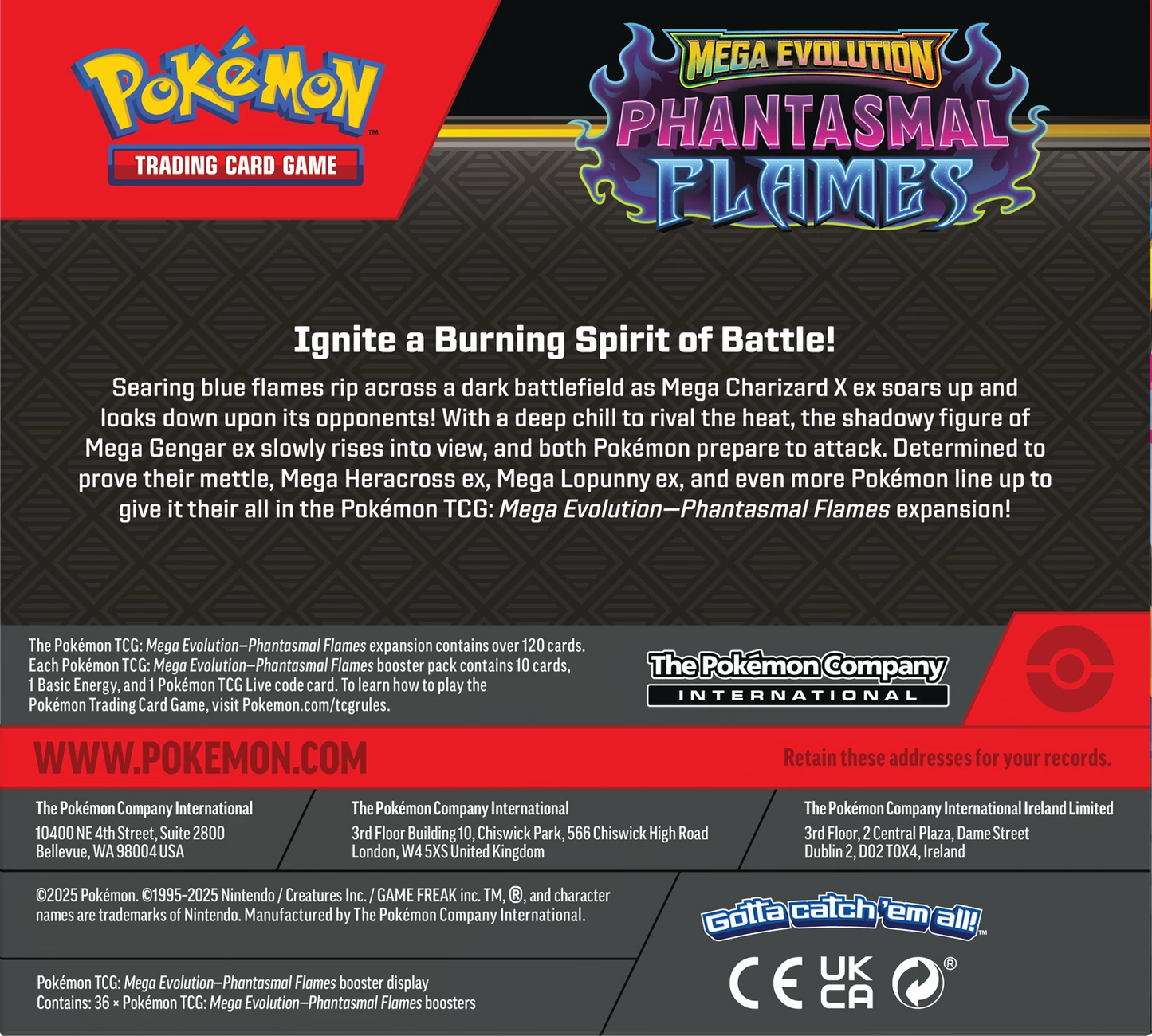 Pokémon : Phantasmal Flames (ME02) - Display – EN