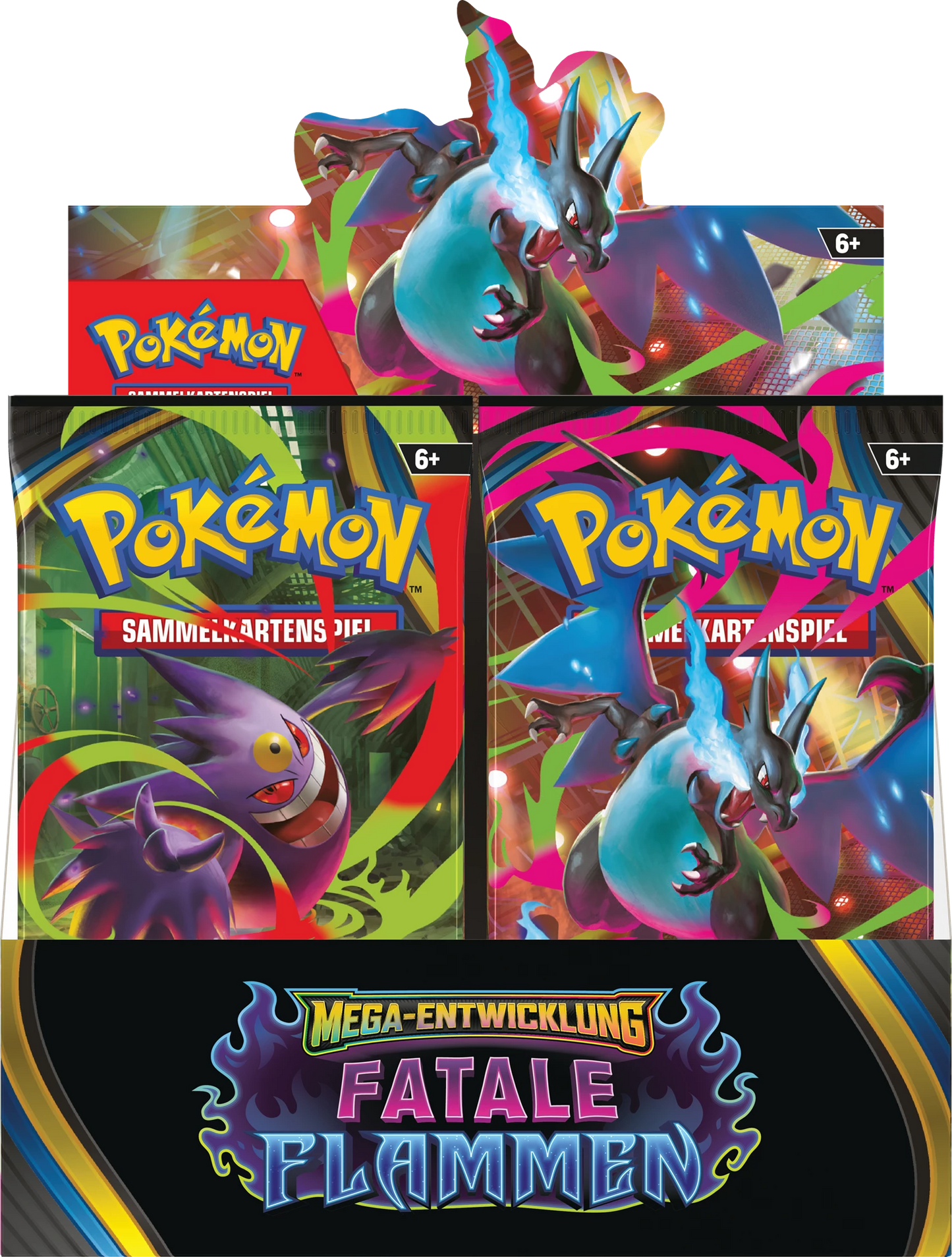 Pokémon: Fatale Flammen (ME02) – Display – DE