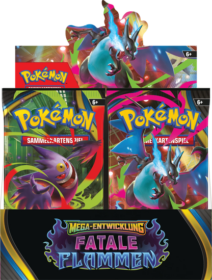 Pokémon: Fatale Flammen (ME02) – Display – DE