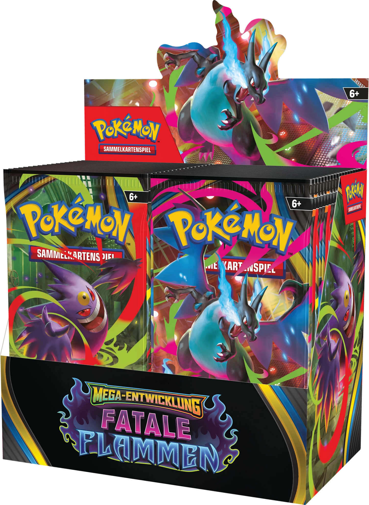 Pokémon: Fatale Flammen (ME02) – Display – DE