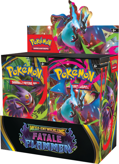 Pokémon: Fatale Flammen (ME02) – Display – DE