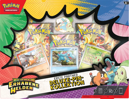 Pokémon: Erste Partner – ME02.5 – Deluxe Pin Collection – DE