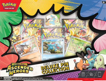 Pokémon: First Partners – ME02.5 – Deluxe Pin Collection – EN