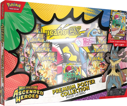 Pokémon: Ascended Heroes – ME02.5 – Premium Poster Collection – EN
