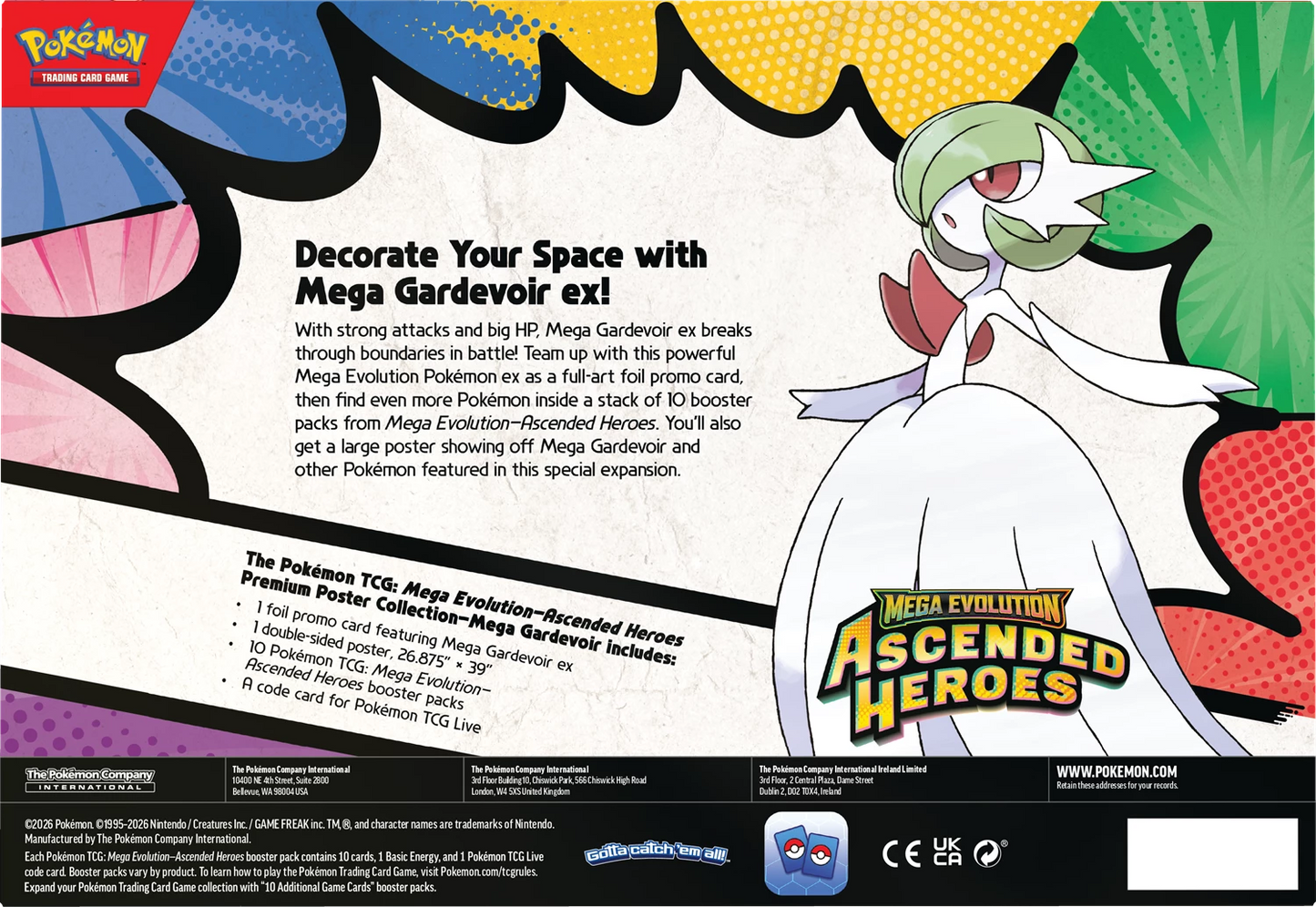 Pokémon: Ascended Heroes – ME02.5 – Premium Poster Collection – EN