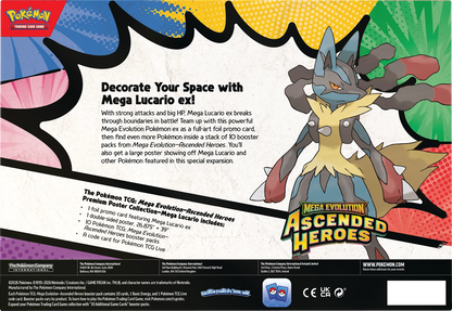 Pokémon: Ascended Heroes – ME02.5 – Premium Poster Collection – EN