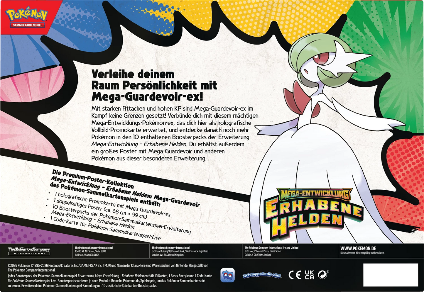 Pokémon: Erhabene Helden – ME02.5 – Premium Poster Collection – DE