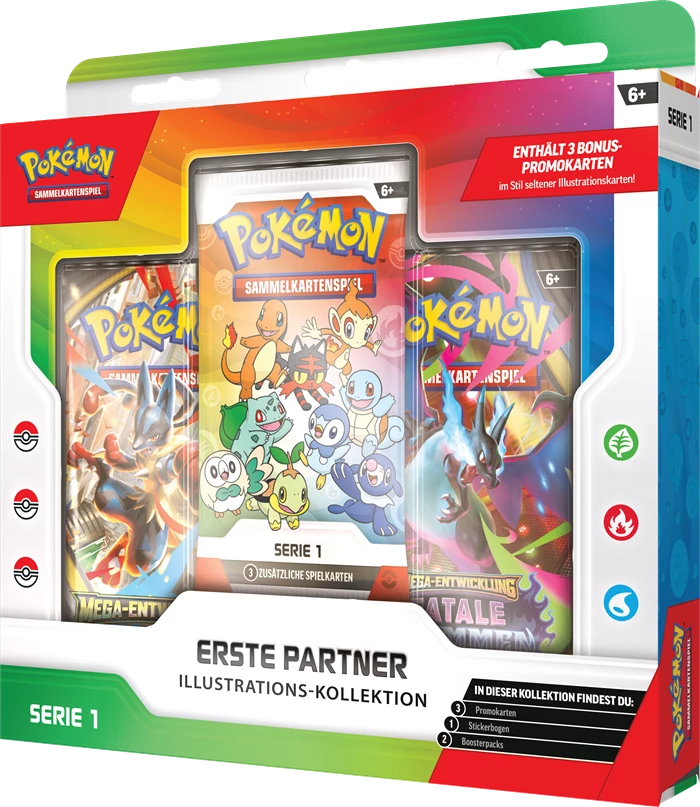 Pokémon: First Partner Illustration Collection – #1 – DE