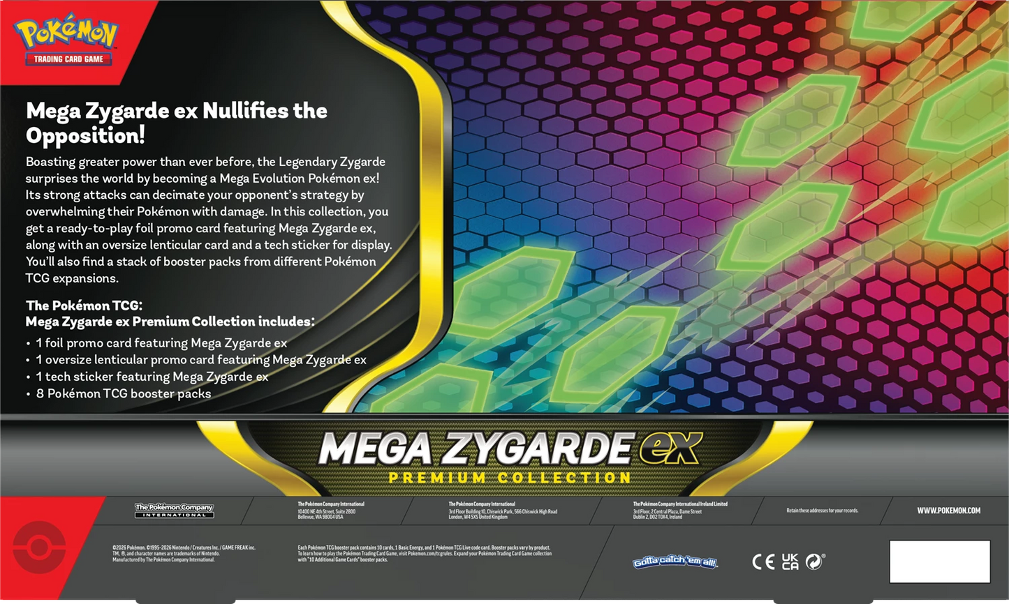Pokémon: Mega Zygarde ex – Premium Collection – EN
