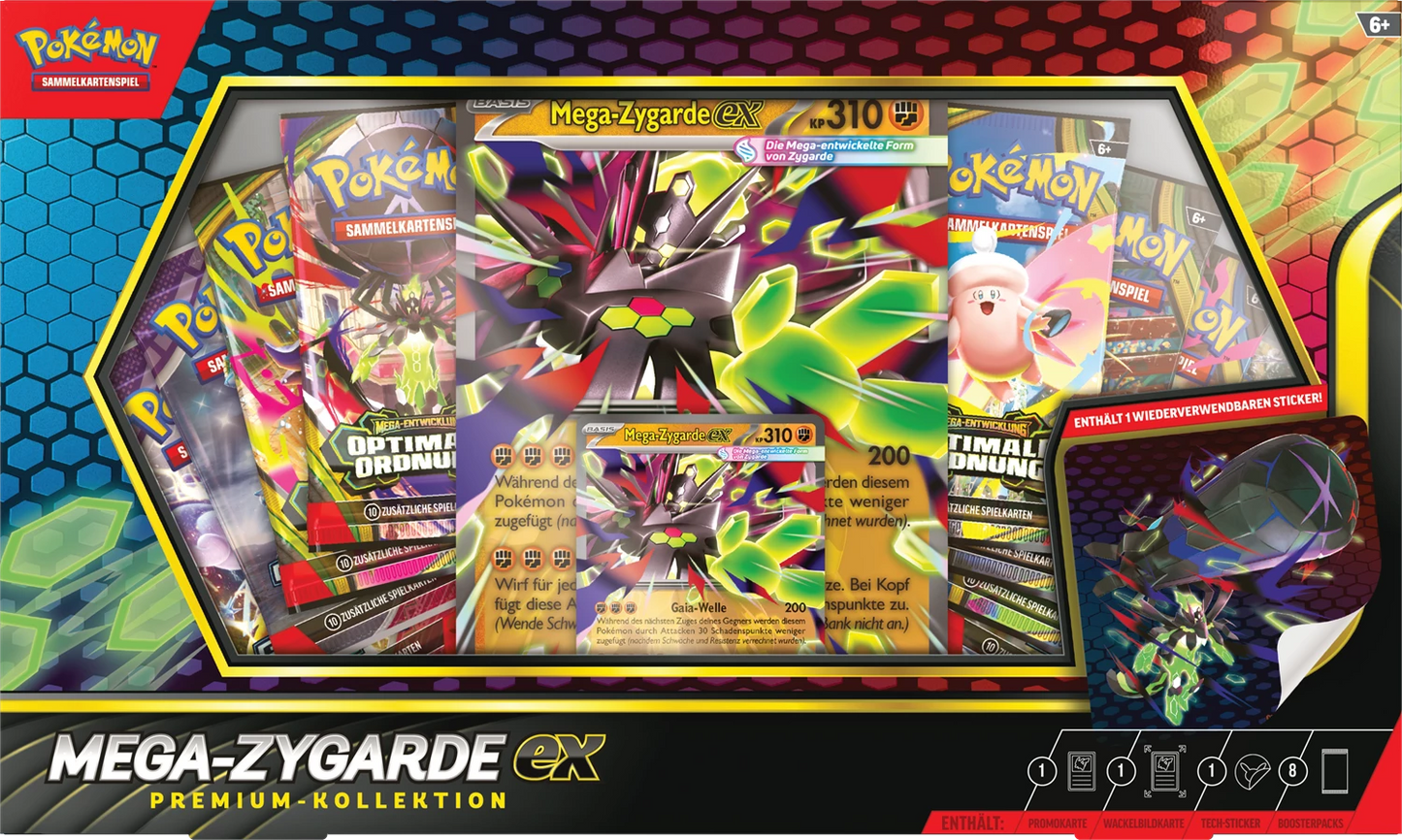 Pokémon: Mega Zygarde ex – Premium Kollektion – DE