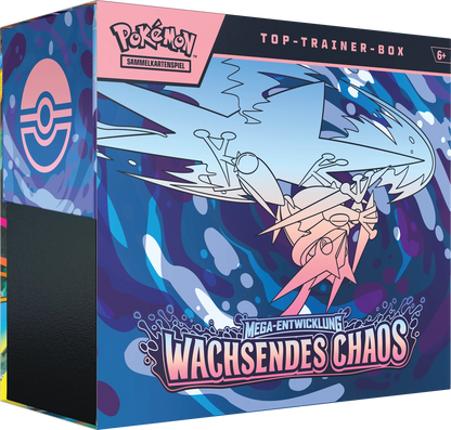 Pokémon: Wachsendes Chaos – ME04 – Elite Trainer Box – DE