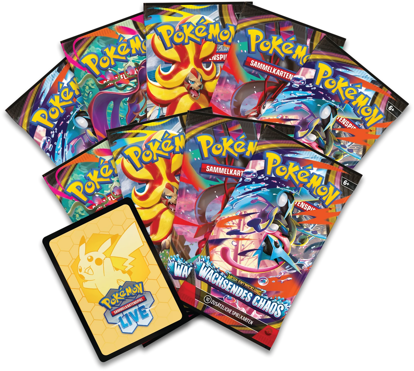 Pokémon: Wachsendes Chaos – ME04 – Elite Trainer Box – DE
