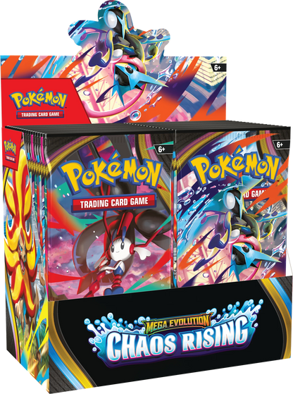 Pokémon: Chaos Rising – ME04 – Booster Display – EN