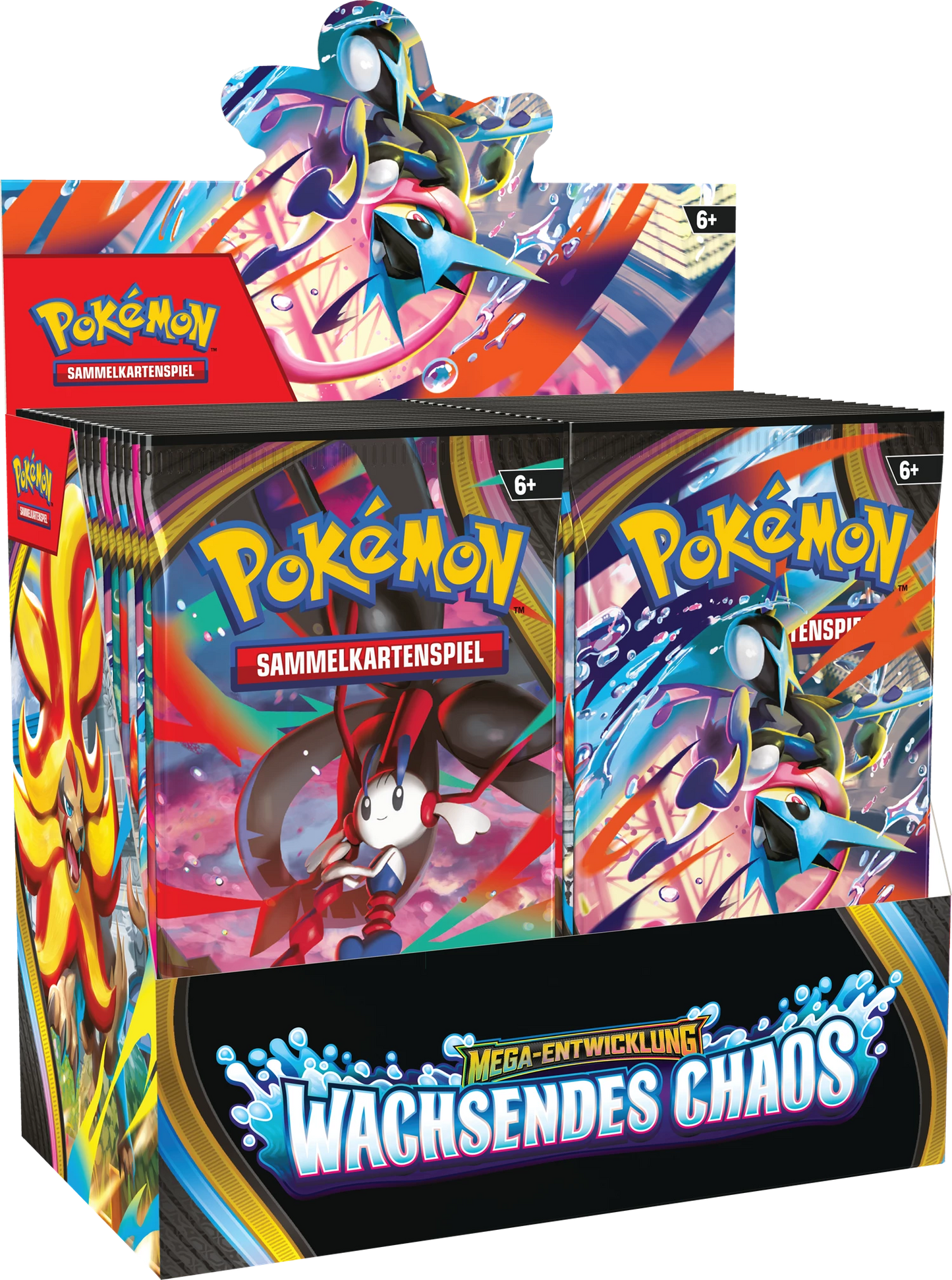 Pokémon: Wachsendes Chaos – ME04 – Booster Display – DE