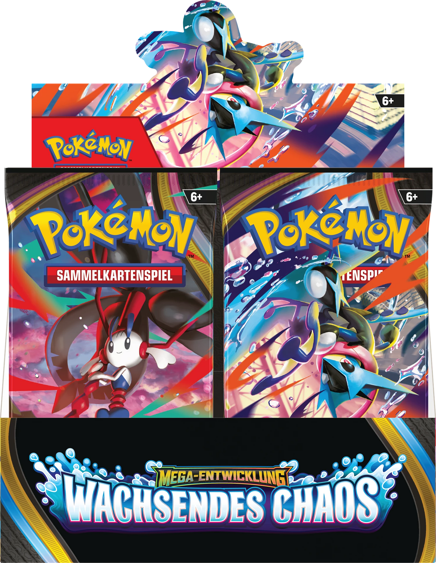 Pokémon: Wachsendes Chaos – ME04 – Booster Display – DE