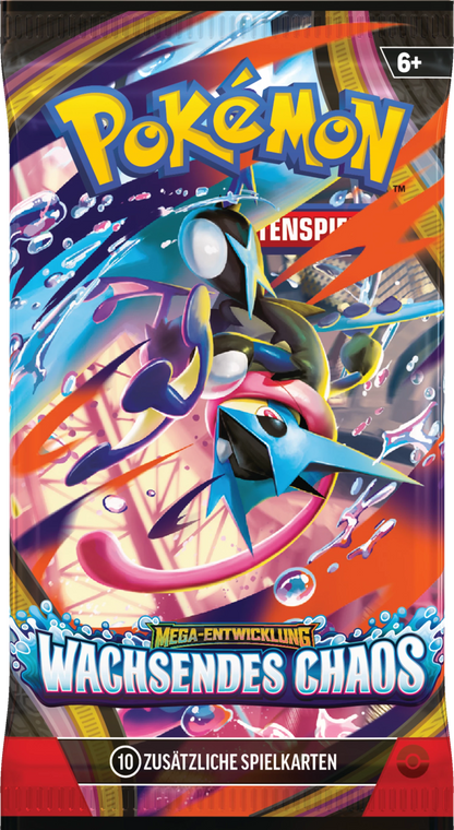 Pokémon: Wachsendes Chaos – ME04 – Booster – DE