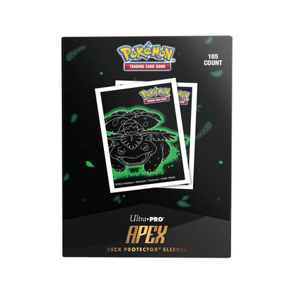 Pokémon: Deck Protector Sleeves – Venusaur APEX – Standardgröße (105 Stück)