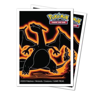 Pokémon: Deck Protector Sleeves – Charizard APEX – Standardgröße (105 Stück)
