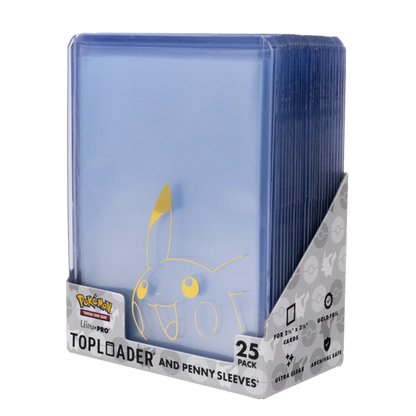 Pokémon: Pikachu Toploader & Penny Sleeves – 25 Stück
