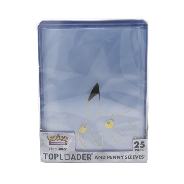 Pokémon: Pikachu Toploader & Penny Sleeves – 25 Stück