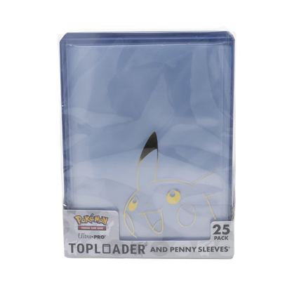 Pokémon: Pikachu Toploader & Penny Sleeves – 25 Stück