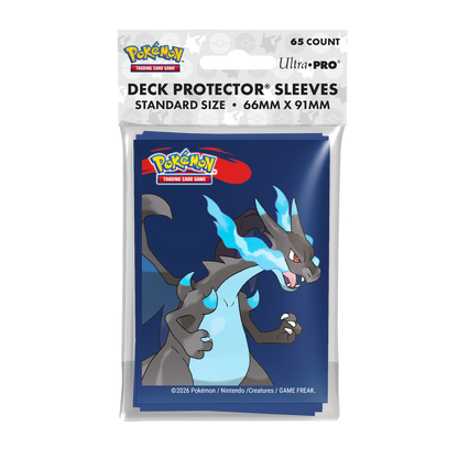 Pokémon: Deck Protector Sleeves – Mega Charizard X – (65)