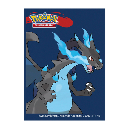 Pokémon: Deck Protector Sleeves – Mega Charizard X – (65)