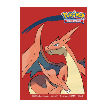 Pokémon: Deck Protector Sleeves – Mega Charizard Y – (65)