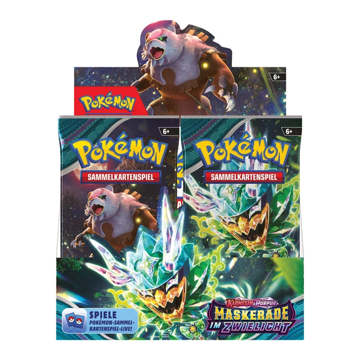 Pokémon: Scarlet & Violet - Maskerade im Zwielicht - Display - DE